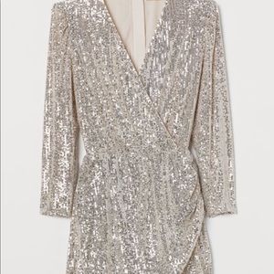 H&M Sequin Romper